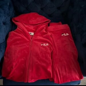 Fila velour set